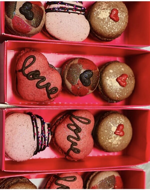 1 Dozen Assorted Macarons - V-Day
