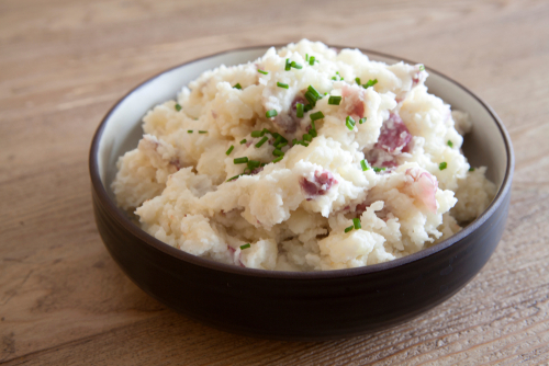 Garlic Mashed Red Potatoes