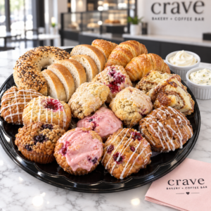 Crave Morning Pastry Treat Platter