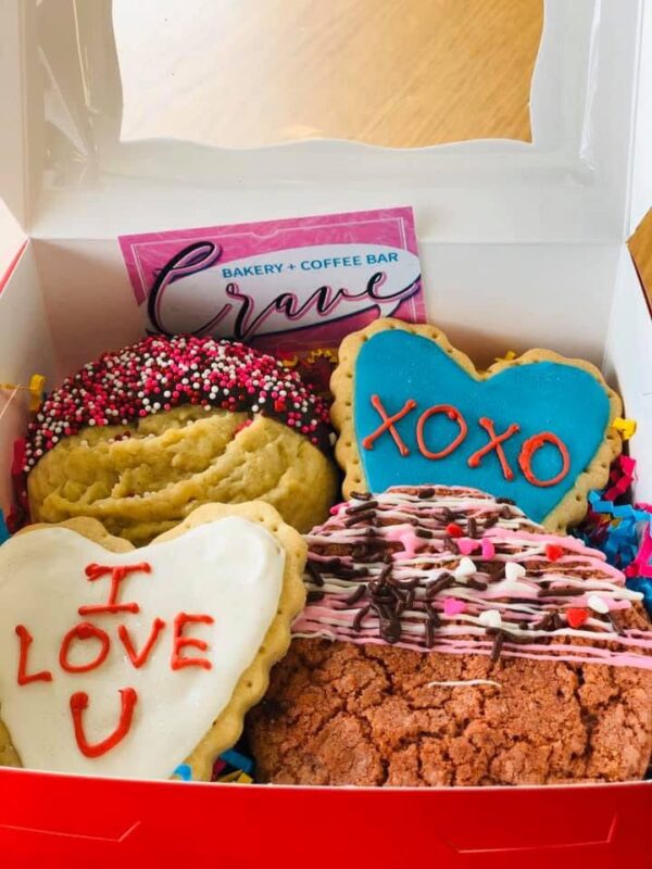 Crave Valentine's Day Cookies Box