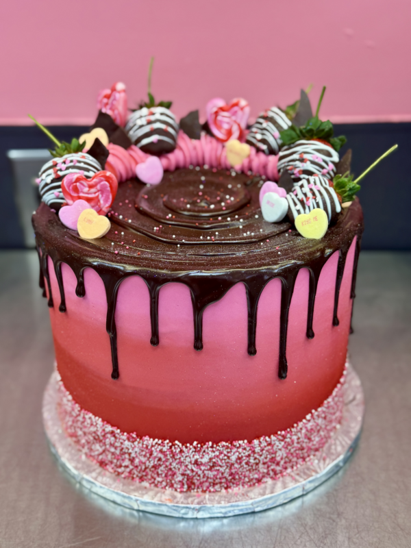 Signature Valentines Day Cake