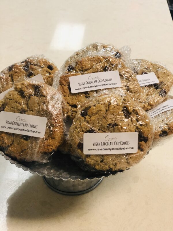 Vegan Chocolate Chip Cookies