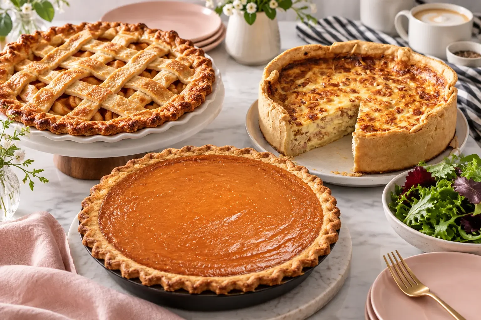 Crave sweet potato pie, apple pie and deep-dish quiche